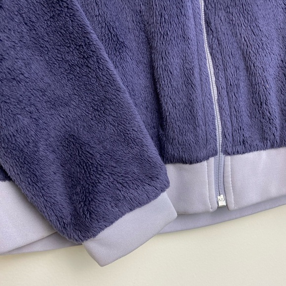 The North Face Women's Oso Hoodie Greystone Blue w/ Scarf & Hat Size M - Picture 2 of 16